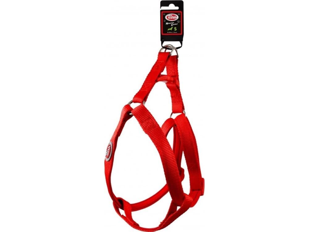 AQUA NOVA PETNOVA NYLON BRACES WITH INOPRENE BASE 2.5CM 47-68CM RED HA-NEO-RED-XL 4171