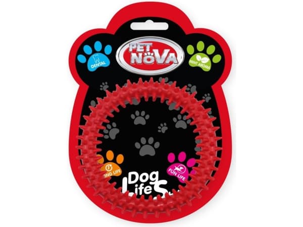 PET NOVA TPR Dentring Red 12.5cm