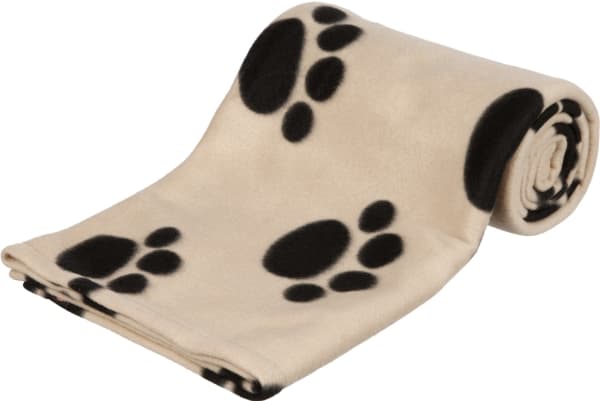Trixie Barney fleecetæppe 150x100 beige/sort