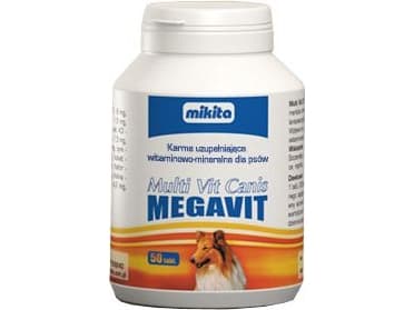 MIKITA MULTI-VIT CANIS /MEGAVIT/150 tabletter