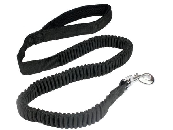 Pet Nova Smycz L-bungee Black 2.5/120-180cm