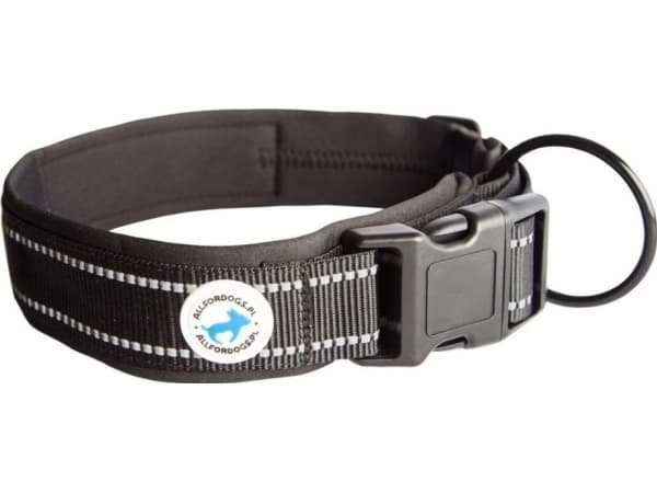 All For Dogs ALL FOR DOGS OBROŻA BLACK S 25-31cm