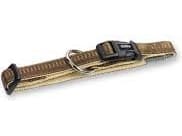 Nobby 78513-23, Hund, Vanligt halsband, Brun, Nylon, L-XL, 25 mm