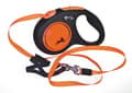 Miniatyrbilde 2 av 5: flexi New NEON bånd S, 5M, 15KG, black/neon orange
