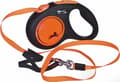 Miniatyrbilde 1 av 5: flexi New NEON bånd S, 5M, 15KG, black/neon orange