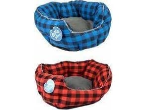 DUVO + DUVO + OVAL BED, assorted colors 41x38x20cm