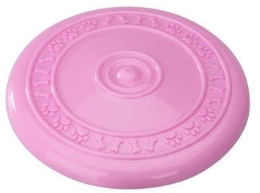 EBI Kuminen frisbee lelu Vaaleanpunainen/mansikka 23cm