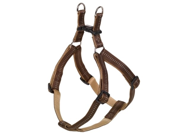 Nobby Soft Grip, Hund, Seletøy som ikke drar, M-L, Brun, Nylon, Monokromatisk