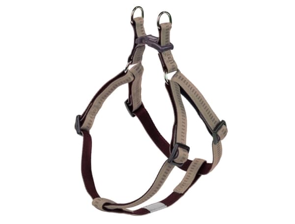 Nobby Soft Grip, Hund, Seletøy som ikke drar, S-M, Brun, Grå, Nylon, Monokromatisk