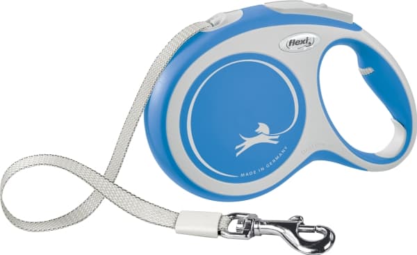 flexi New Comfort L bånd 8 m, 50 kg, blå