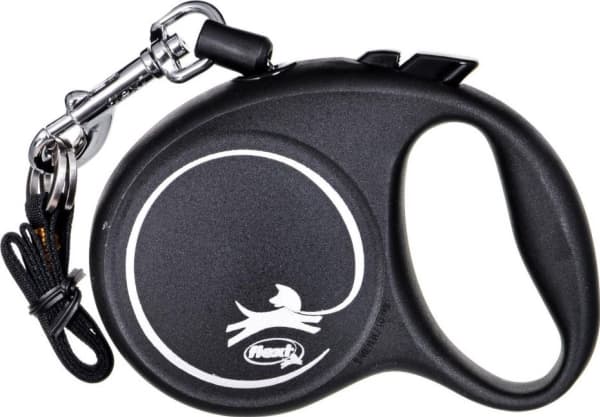 flexi Black Design XS snor 3 m, 8 kg, sort