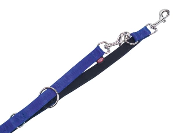 Nobby Soft Grip, Hund, M-L, Blå, Nylon, 2 cm