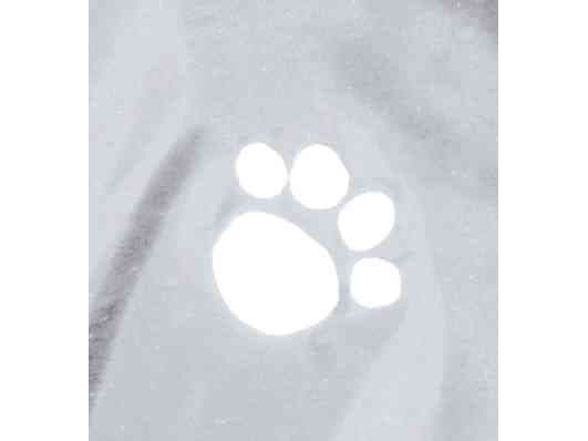 TRIXIE 3003, hund, regnjacka, S, svart, vit, enfärgad, PVC