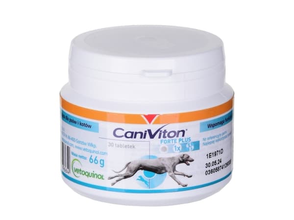 VETOQUINOL Caniviton Forte Plus - 30 tabletter