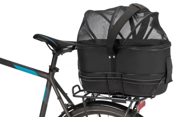 Trixie Bicycle Basket, for narrow racks, 29x42x48cm, black
