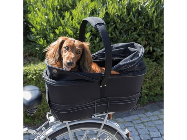 Trixie Cykelkurv, bagagebærer, 29 × 49 × 60 cm, black