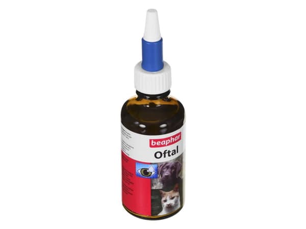 Beaphar Oftal, Katt (djur) och hund, Droppar, 50 ml, 1 styck, Låda
