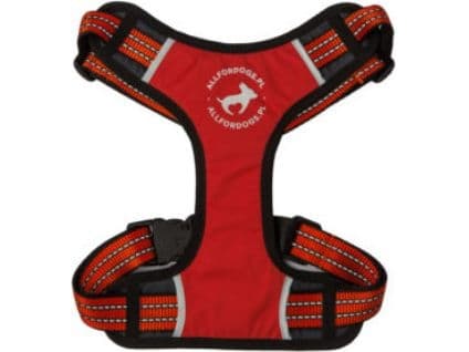 All For Dogs Szelki sportowe czerwone r. L (70-125cm)