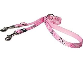 ROGZ Puppy HLM 201 justerbart bånd, rosa, 110 cm
