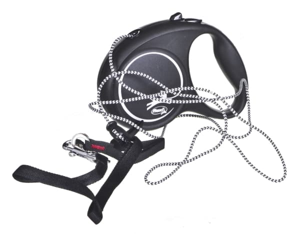 flexi Black Design M snor 5 m, 20 kg, lajitelma