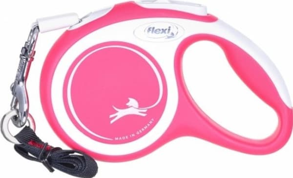 flexi New Comfort XS bånd 3 m, 12 kg, rød