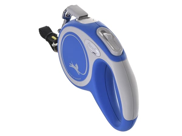 Flexi New Comfort XS Tape 3 m, Universal, Utdragbart koppel, Blå, Band, 12 kg, Monokromatiskt