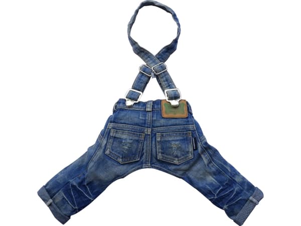 DoggyDolly seler, jeans, størrelse-XXS 13-15cm/26-28cm
