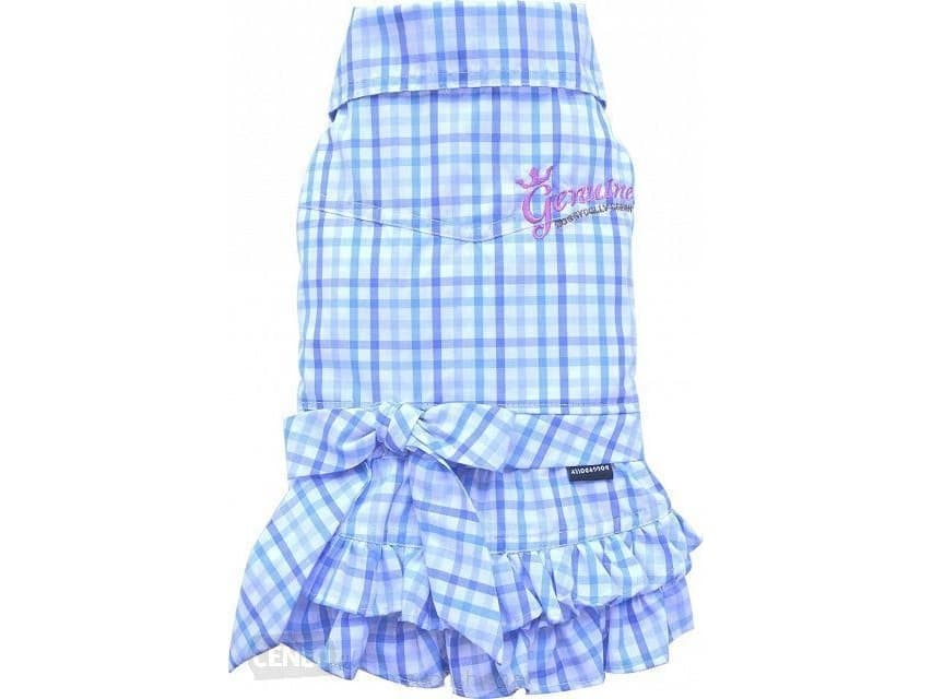 DoggyDolly Black and white striped dress M