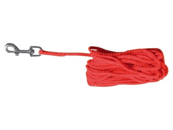 Trixie Sporline nylon 5 mm 15 m rød