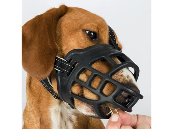 Trixie Muzzle Flex Muzzle, silikon, M-L, svart