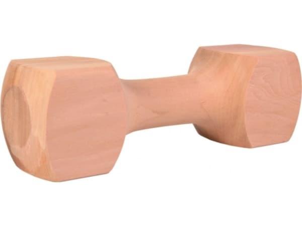 Trixie Apportbuk træ kantet 650g
