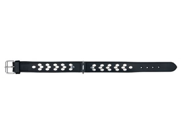 Trixie Halsbånd m. nitter 48-55cm/40mm, sort