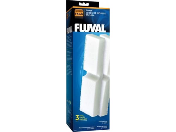 Fluval FX4/FX5/FX6 Bio-Foam sieni (3kpl)