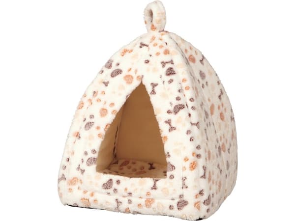 Trixie Lingo hyggehule, 32 × 42 × 32 cm, hvid/beige