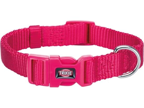 Trixie Premium halsbånd, XS–S: 22–35 cm/10 mm, fuchsia