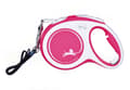Miniatyrbilde 5 av 5: Flexi New Comfort L Tape 5 m, Hund, Tilbaketrekkelig, Rød, Teip, 60 kg, Monokromatisk
