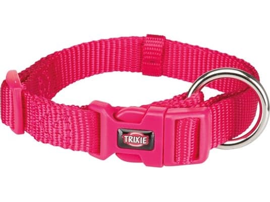 Trixie Premium halsbånd, M–L: 35–55 cm/20 mm, fuchsia