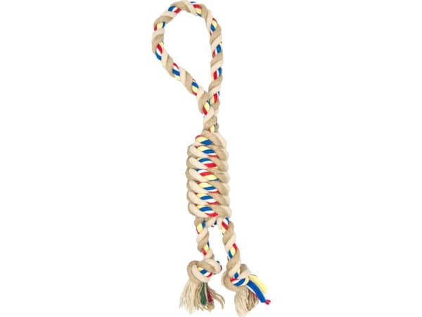 Barry King Barry King twisted rope with loop and jute 34cm/125g