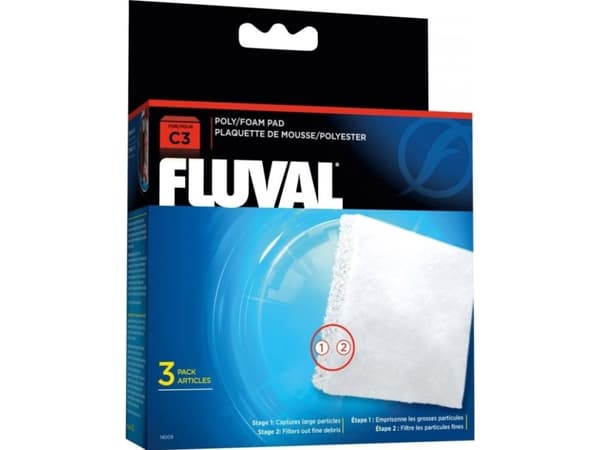 Fluvalin vaahtomuovinen insertti C3-suodattimelle