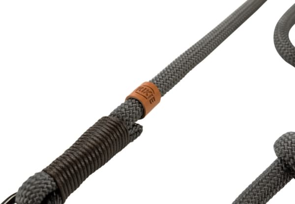 Trixie BE NORDIC justerbar line, L–XL: 2.00 m/ø 13 mm, Mørkegrå/bru