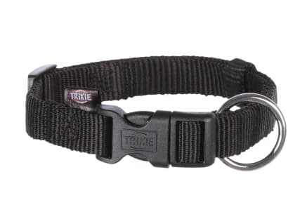 Trixie Classic Halsbånd reg, 40-65cm, sort