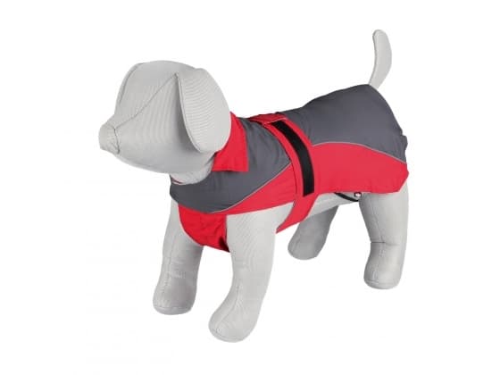Trixie 'Lorient' Raincoat S 35 cm, red-gray