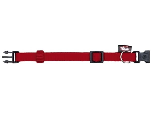 Trixie COLLAR NYLON 22-35cm/15mm RED