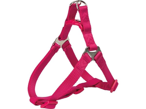 Trixie Premium One Touch harness, L: 65–80 cm/25 mm, fuchsia