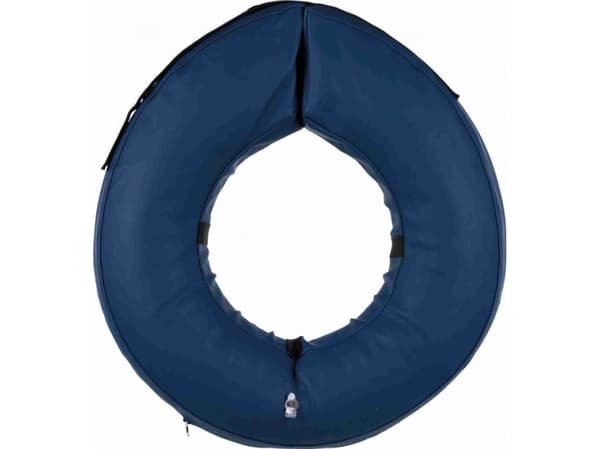 Trixie Beskyttelseskrave, oppustelig, L–XL: 66-78 cm/12 cm, blå