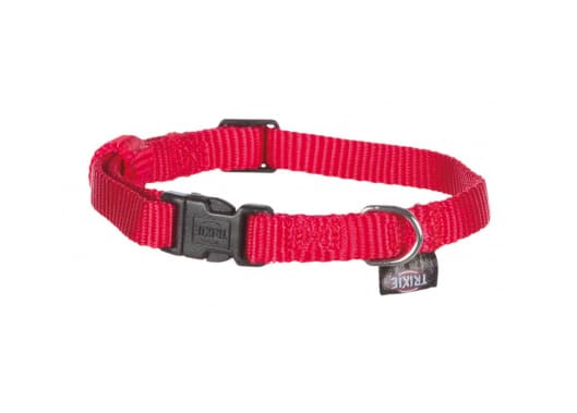 Trixie COLLAR CLASSIC 22-35cm/10mm RED