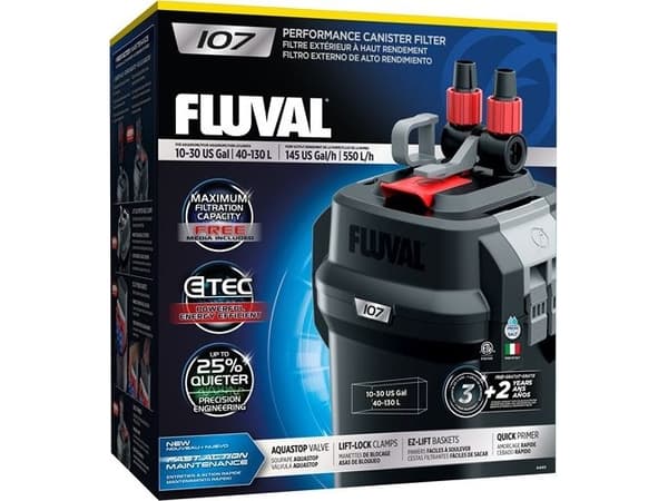 Fluval externt filter 107