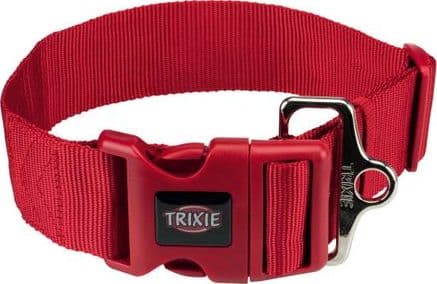 Trixie Collar buckle Premium 40-60 cm red