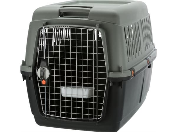 Trixie Be Eco Giona 4 transport box, S–M: 50x51x70 cm, grå/grå-grøn