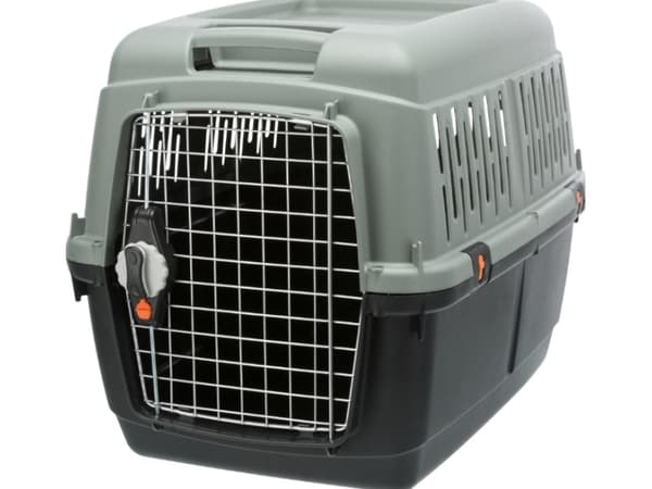 Trixie Be Eco Giona 4 transport box, S–M: 50x51x70 cm, grå/grå-grøn